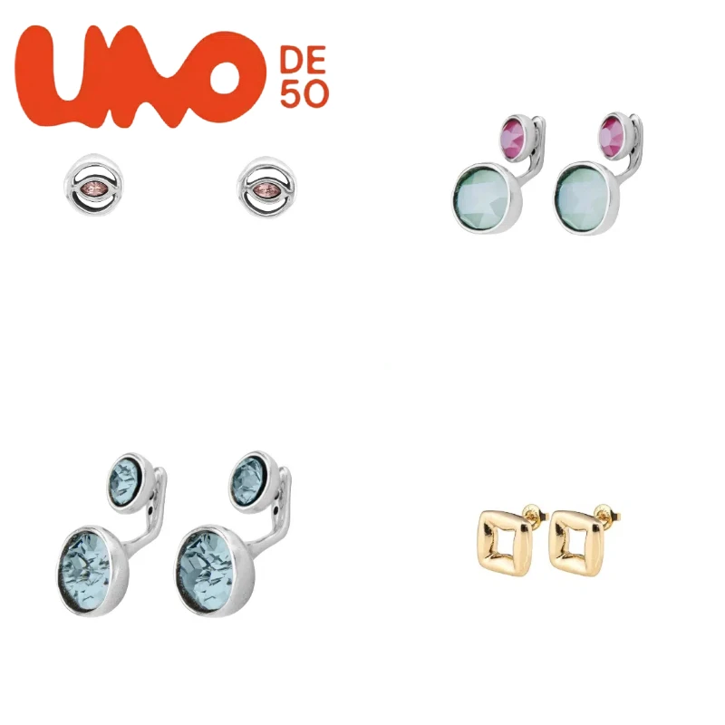 

Модные серьги UNOde50 из 24-каратного золота и серебра — роскошный вид, гарантия бюджета