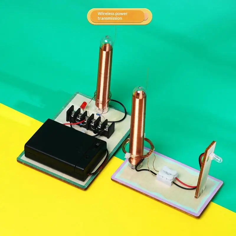 1 Set DIY Wireless Power Transmission Component Science And Education Toys Children's Science And Education Experiment Models