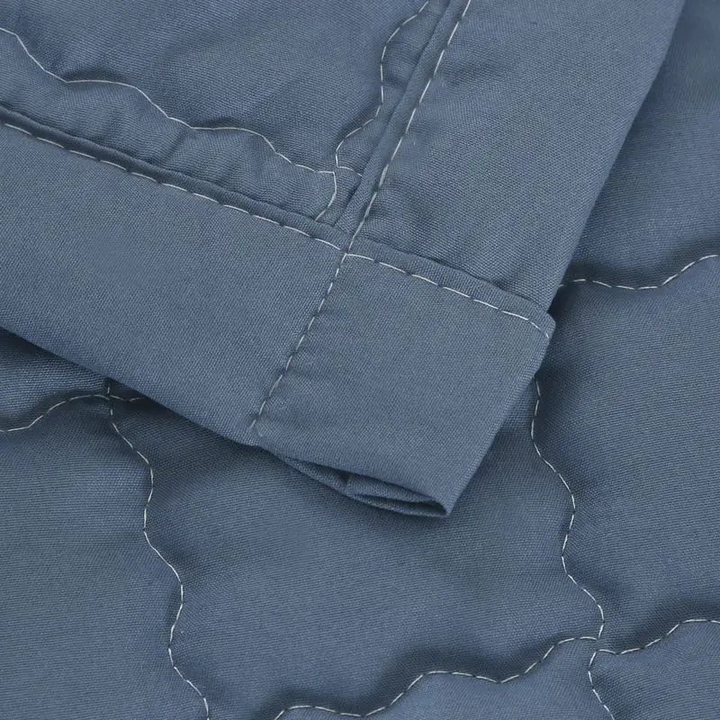 Beige Quilted Bed Blanket Soft Breathable Lightweight Thin Summer Quilt For Bedroom Guest Room Dorm Adults Kids All Season Use