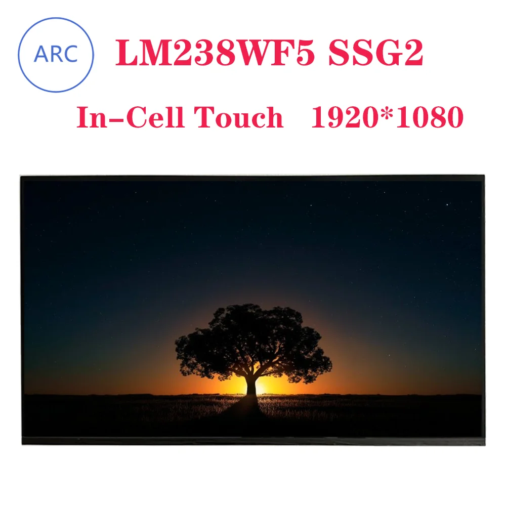 Original new 23.8" lcd screen M238WF5-SSG2 1920*1080 FHD  LM238WF5 SSG2  In-Cell Touch display panel