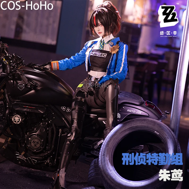 

COS-HoHo Zenless Zone Zero Zhu Yuan игровой костюм крутая униформа косплей костюм Хэллоуин карнавальная вечеринка наряд для ролевых игр женский