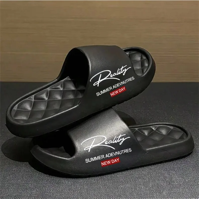 EVA Men's Home Slippers Summer Soft Lightweight Innovative Design Shoes for Indoor Outdoor Leisure Activities image 3