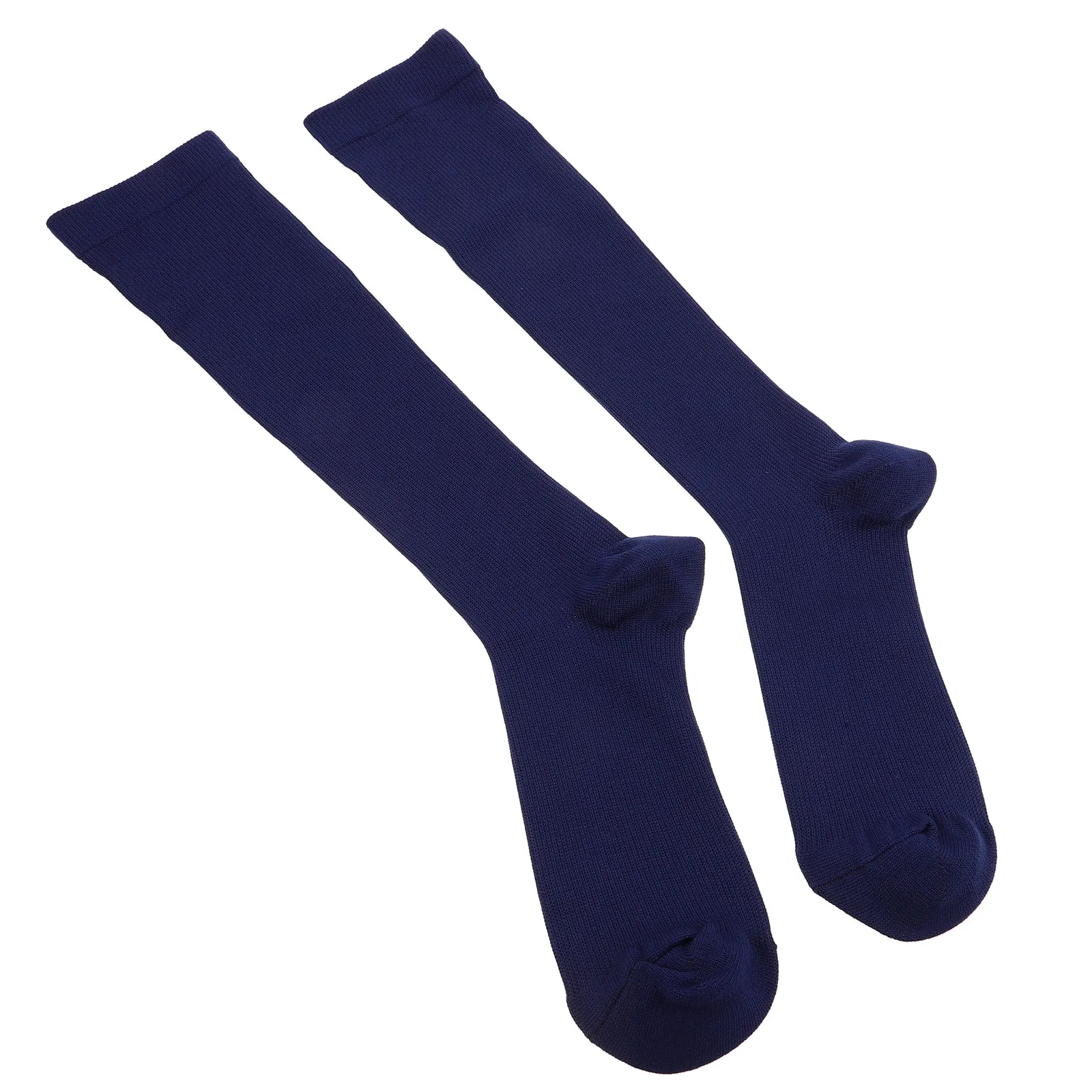 

1Pair Sports Compression Socks Knee Length Breathable Polyester Running Cycling Fitness Socks for Men and Women Outdoor Sport