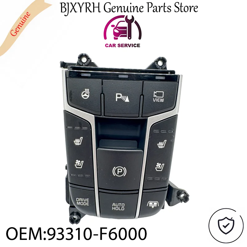 

93310F6000 Genuine Upper Console Switch Cover Assembly for Kia Cadenza K7 2016-2018 OEM 93310-F6000