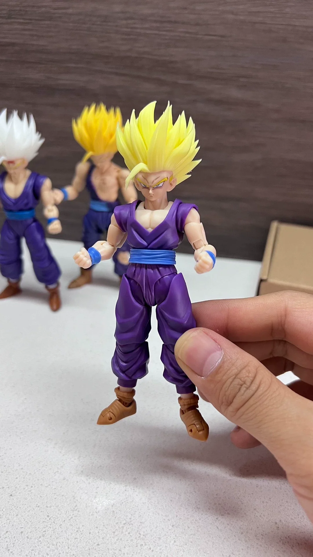 Tigery 2.0 Dragon Ball Shf Super Saiya Ssj2 Gohan Anime Action Figurine Heads Accessories Collectible Toys Gift In Stock