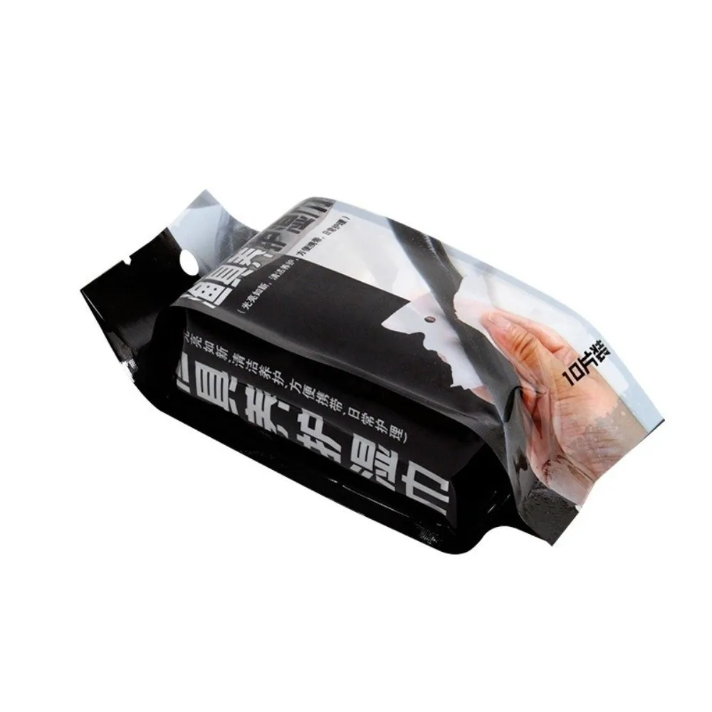5bag Non-Woven Fabric Fishing Wet Wipes 5 Bag Pack Portable Design Disposable Towel Mini Size Compressed Format Outdoor Towel view 3