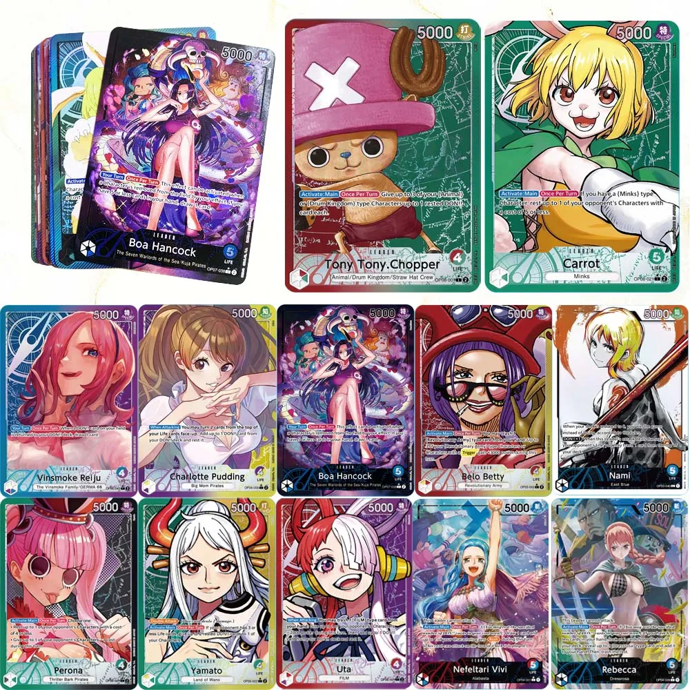 

Цельная аниме-прокси-карта Nami Hancock Vivi Yamato OPCG, английская версия, игрушки, коллекционная карта для рождественского подарка