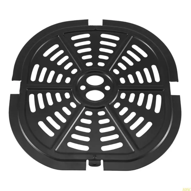 A0NCエアフライヤー汽船グリルマットパンスクエアノンスティックフードセパレータークッキングディバイダー