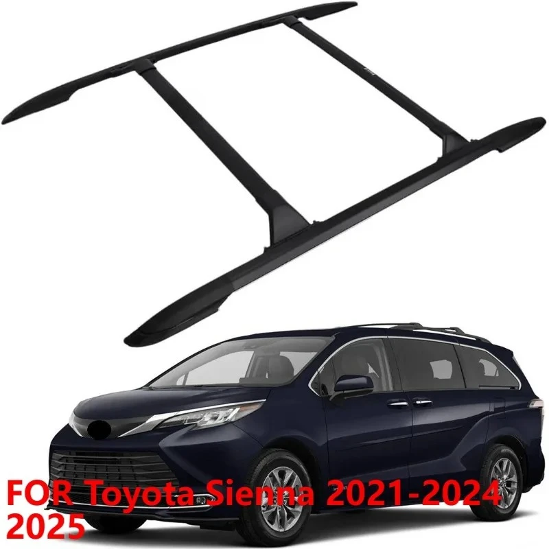 4P 220lbs Roof Rack Cross Bars for Toyota Sienna 2021-2024 2025 with Roof Rails