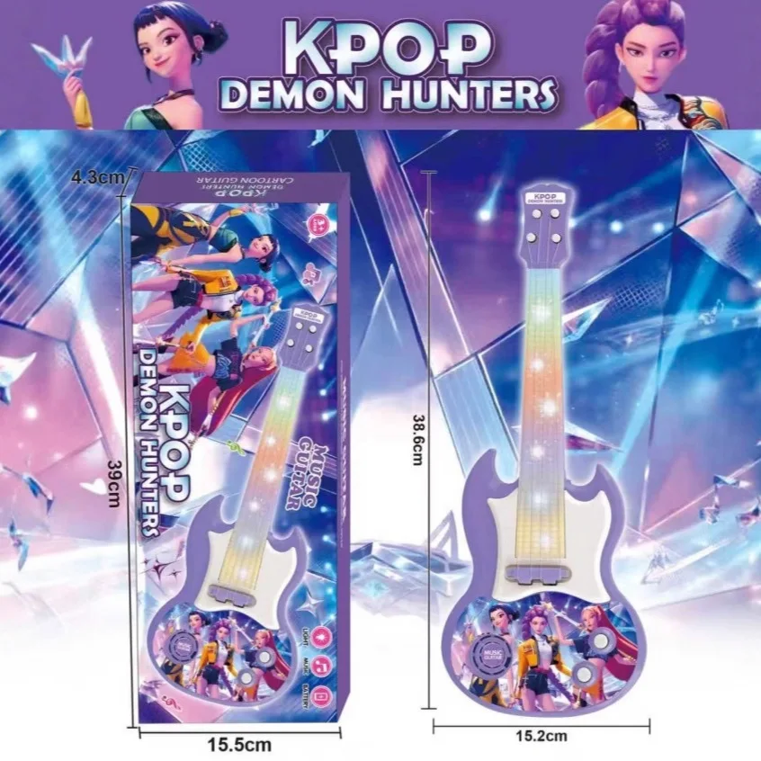 2026 جديد Kpop شيطان الموسيقى ميكروفون لعبة أطفال مع ميكروفون خفيف يمكن أن يلعب الأغاني لعبة هدايا عيد الميلاد للأطفال #1