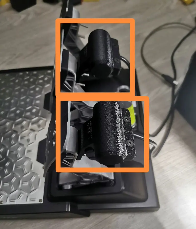 Simulated Racing Game Pedal Vibration Dual High Speed Motor Vibration for Thrustmaster TLCM