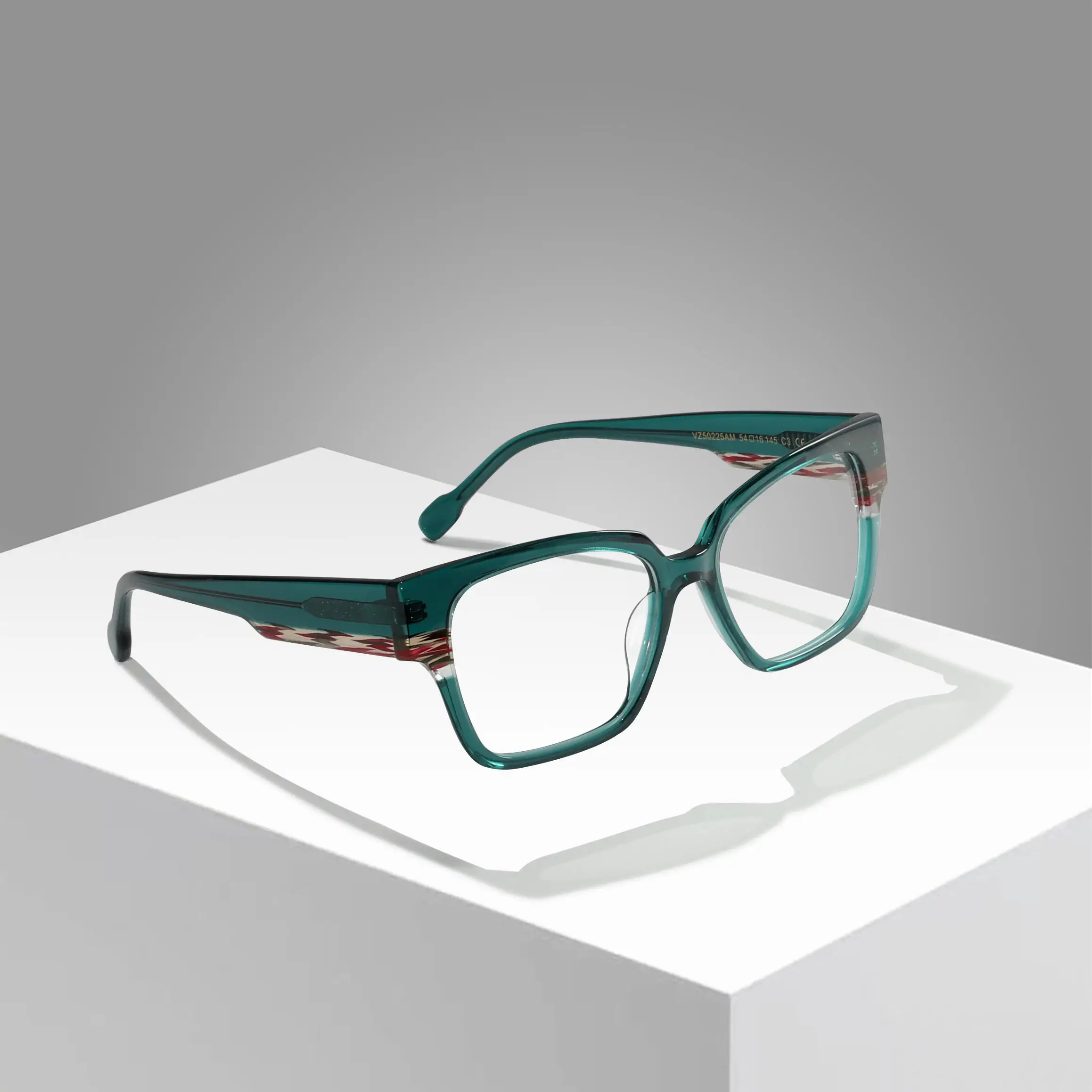 VZONE Fashion Fancy Oversized Optical Frames Designer Acetate Eyeglasses Women Eyewear Frames