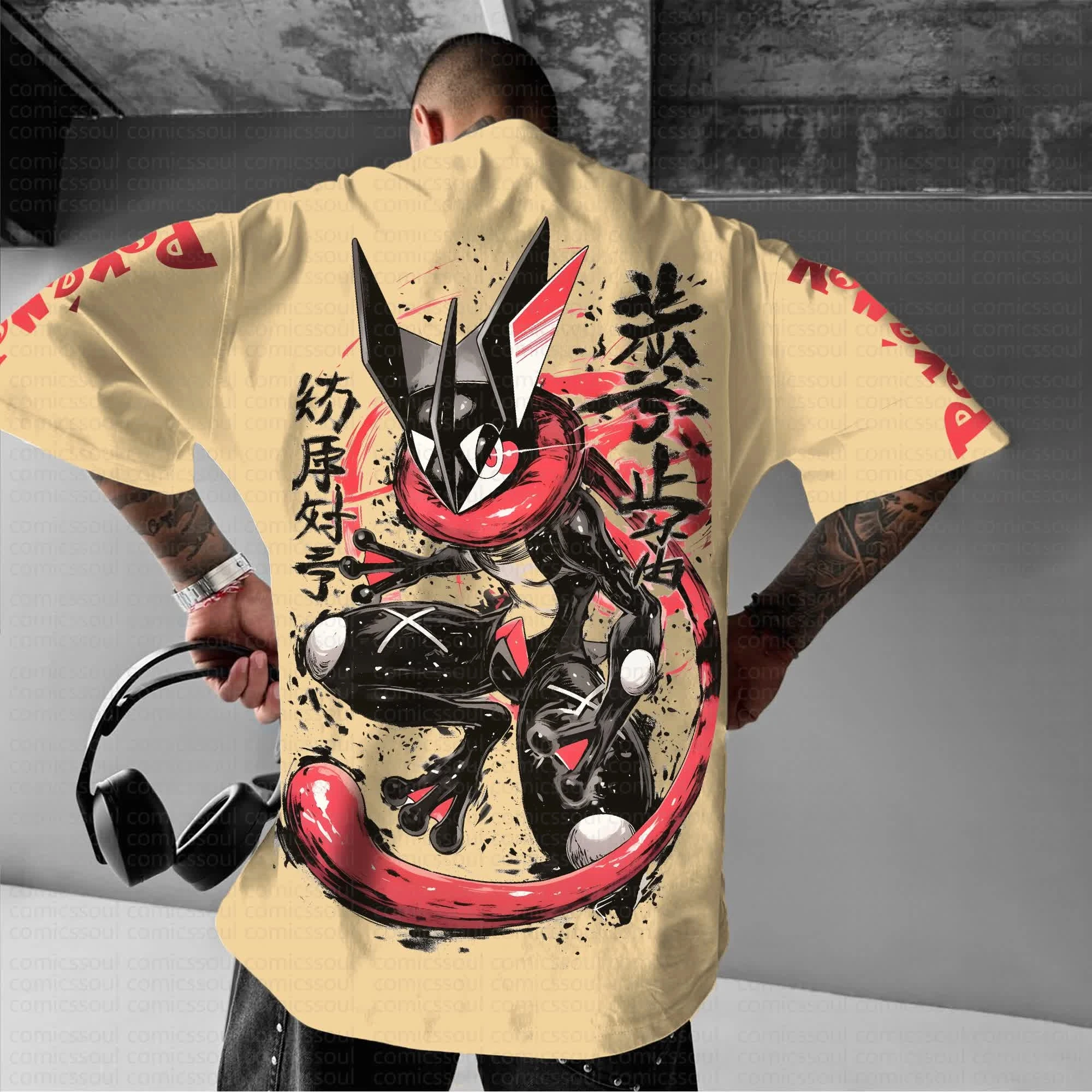 Pokémon series new printed short sleeved T-shirt fashionable 2026 summer new unisex top