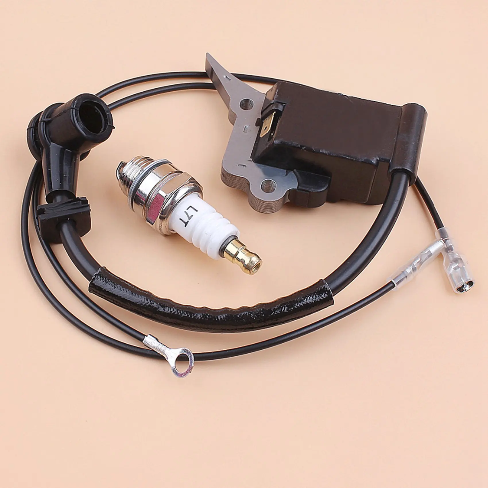 [A93Z!】 Ignition Coil Module Spark Plug For Chainsaw 2500 25CC ZENOAH G2500 TIMBERPRO LAWNFLITE Spare Parts
