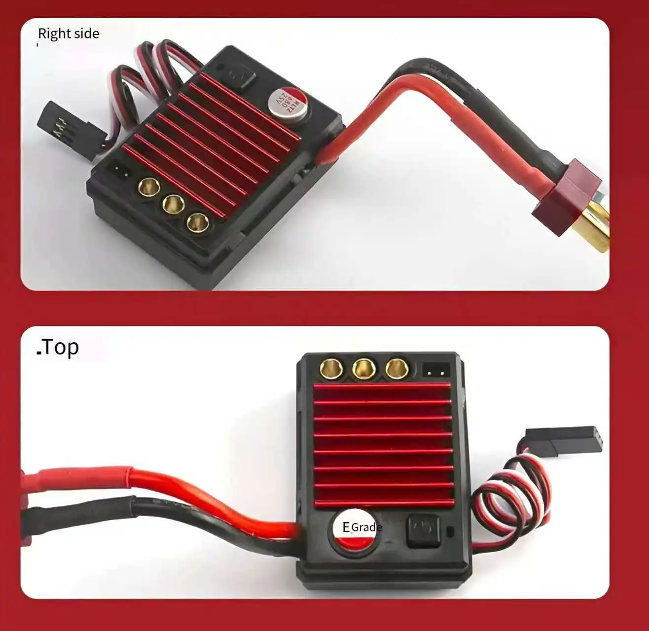 35A/45A sans brosse étanche électrique réglable télécommande quatre roues motrices voiture rallye voiture escalade voiture modification