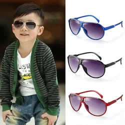 Gafas de sol de moda para niños, sombrilla de verano, gafas coloridas, montura para niñas y niños, gafas para niños UV400, gafas de sol con espejo para bebé