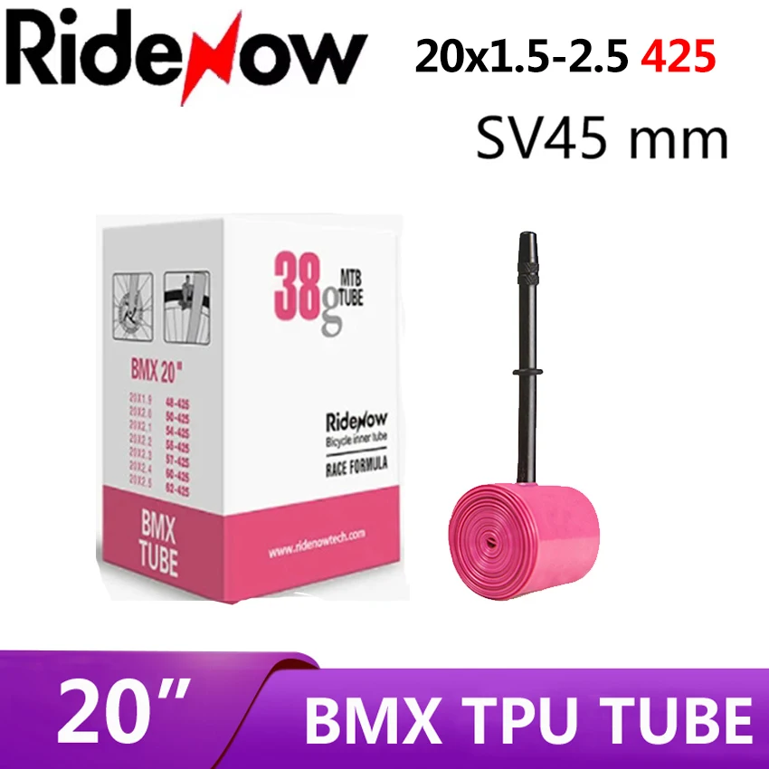 RideNow TPU Fahrradschlauch 20 Zoll 425 BMX Fahrradreifen 45mm Presta-Ventil MTB Fahrradreifen 20"x 1.9 2.0 2.1 2.2 2.3 2.4 2.5 – Detail 2