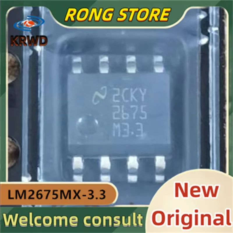 

(5 шт.) 2675M3.3 LM2675MX-3.3/NOPB LM2675MX-3.3 2675 SOP-8 Новый и оригинальный чип IC