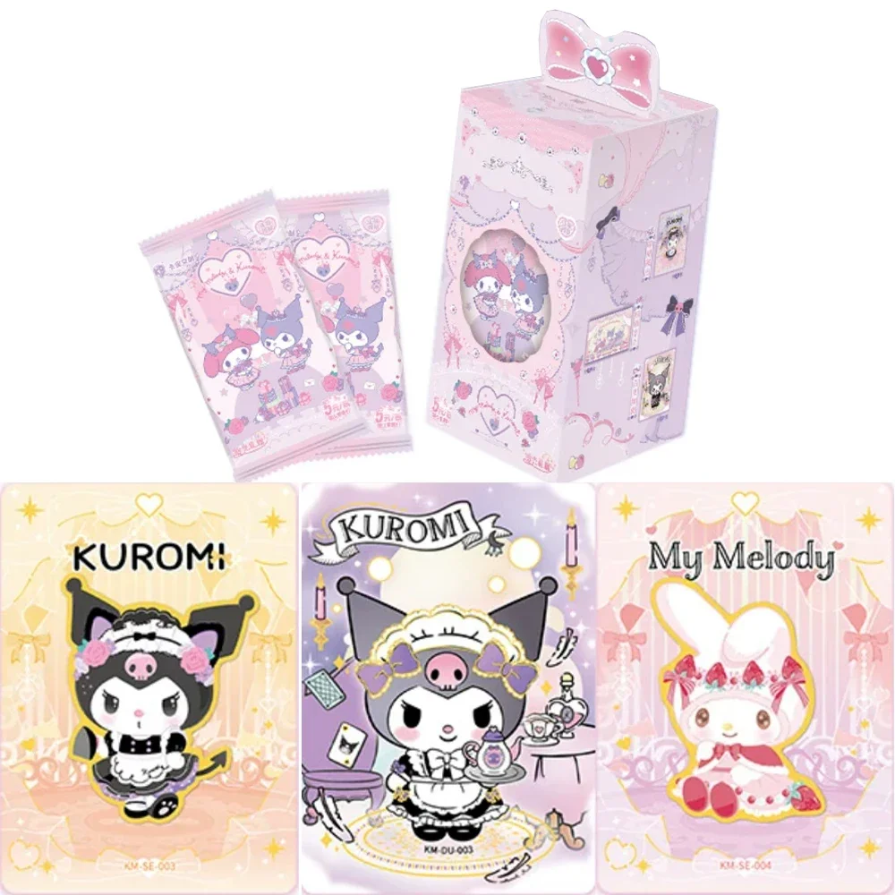 genuine-sanrio-card-polaroid-flower-lucky-series-card-floating-life-hundred-paintings-sanrio-family-collection-card-toy-gift