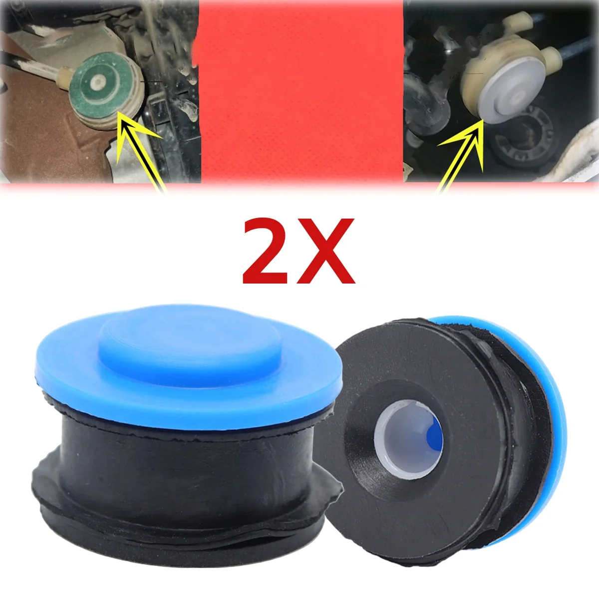 2X for Ford Focus Mk1 MK2 Fiesta MK5 Fusion C-Max MT Gearbox Gear Shift Rubber Cable Cover Connector Bushing Case Accessories