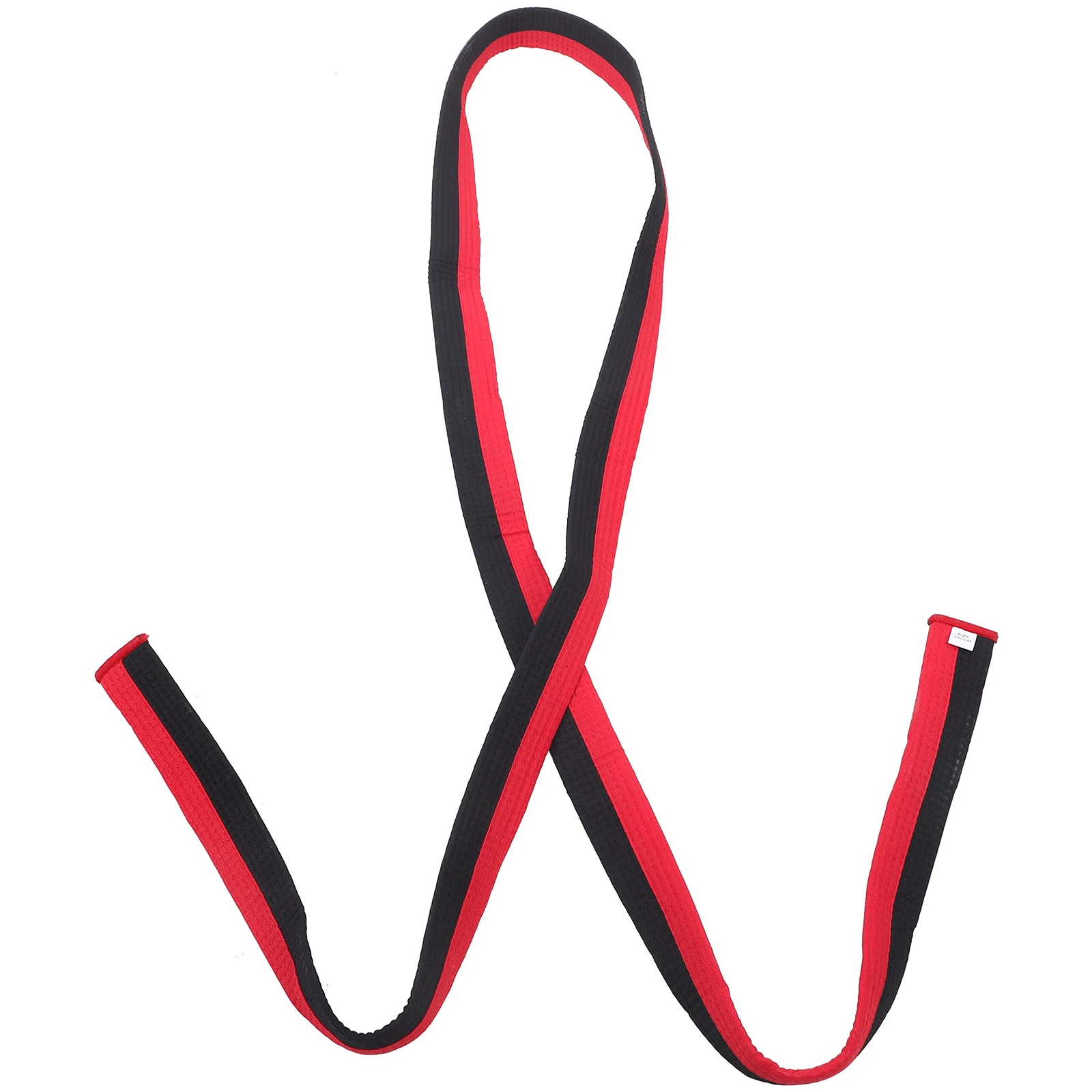 

Taekwondo Belt Karate Belts Martial Supplies 240cm Black Red Cotton Durable Lightweight Flexible Non for Training