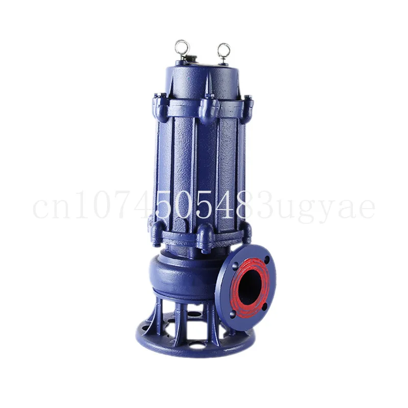 High power high lift large flow Submersible pump 380v high-temperature resistant non clogging sewage pump vertical sewage pump