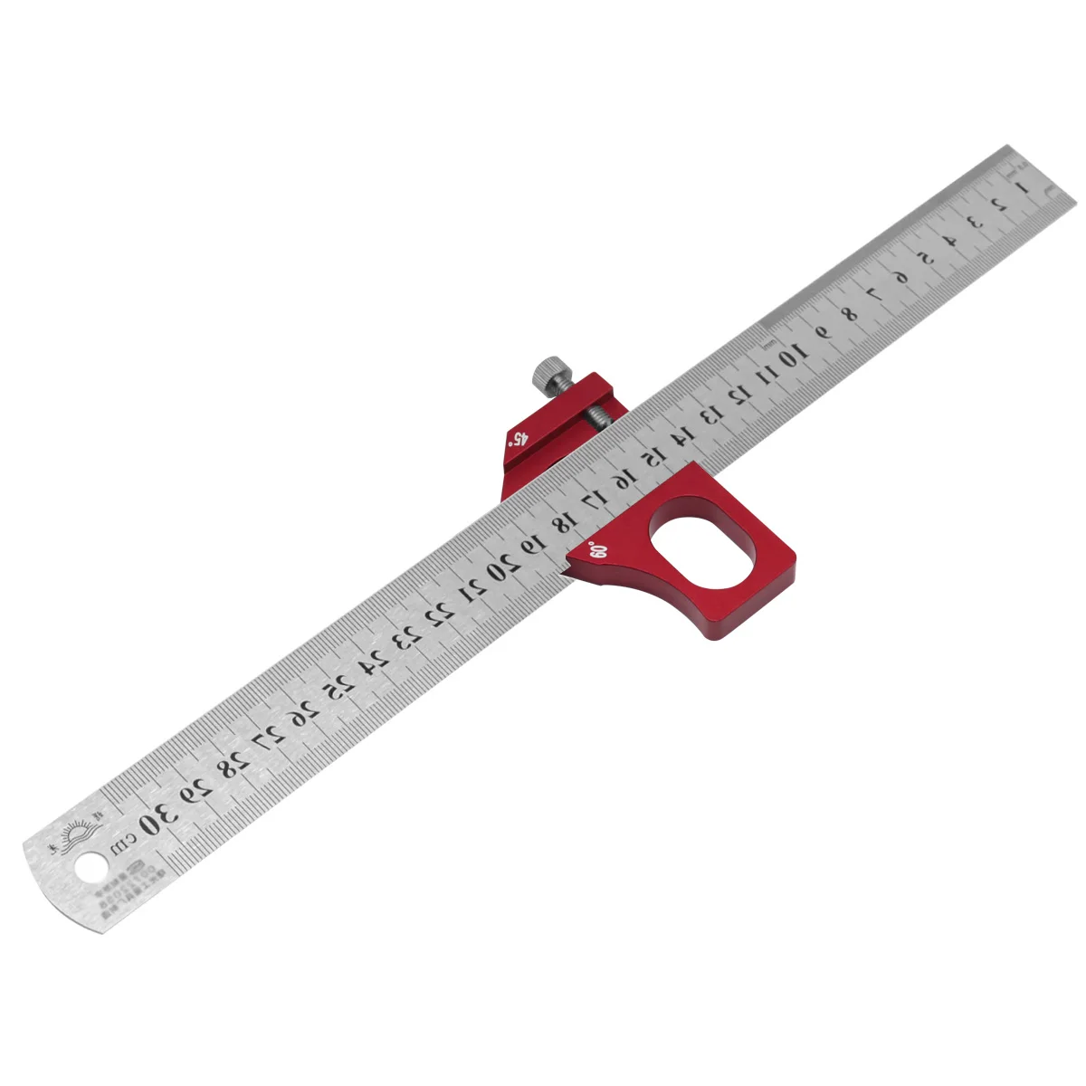 Einstellbare Stahl Lineal Positionierung Block Kombination Quadratischen Winkel Markierung Gauge Linie Glasritzrades Lineal Feste Position Mess Werkzeug – Detail 13