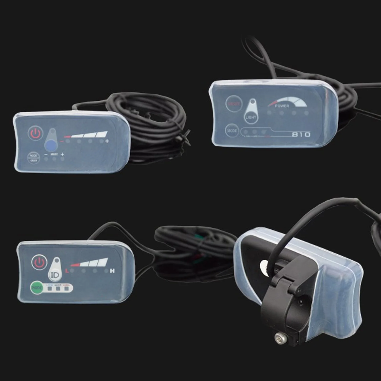 Staubschutz Für E-Bike-Display – Transparentes Silikon, Wasserdicht, Für Kleine Tachos (790, 810, 880)
