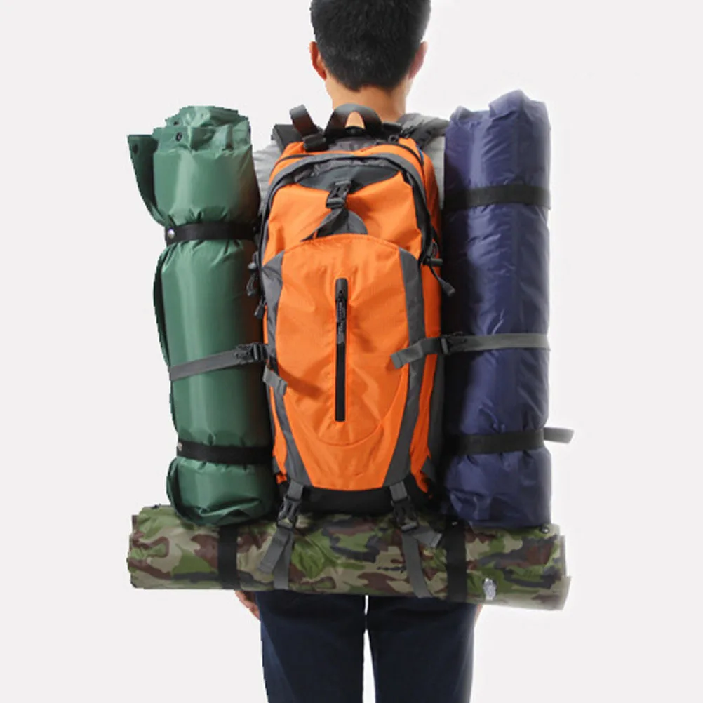 

Inflatable Camping Pad Portable Compact Wear-Resistant Sleeping Mat For Travel Beach Hiking Backpacking Outdoor Adventure