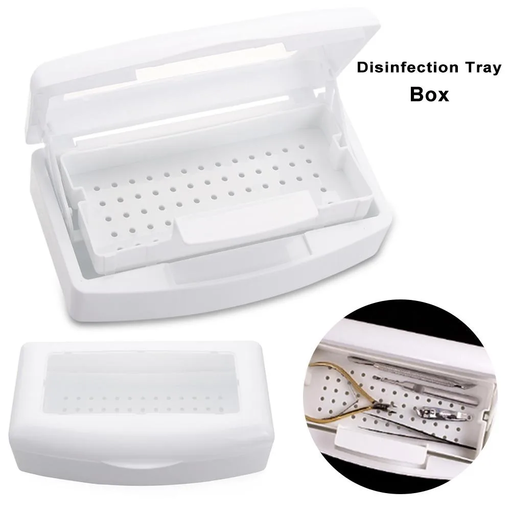 

Brand New Detachable Sterilizing Tray Long-Lasting Disinfectant Jar Manicure Tools Sterilizer Nail Art Tools