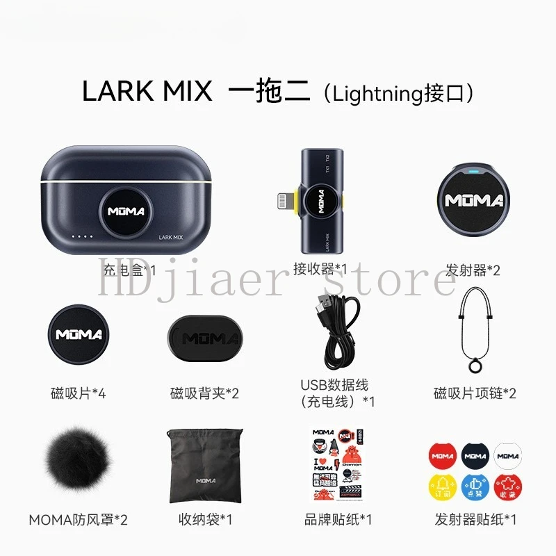 

Lark M2 Wireless Lavalier Microphone for Camer a M
