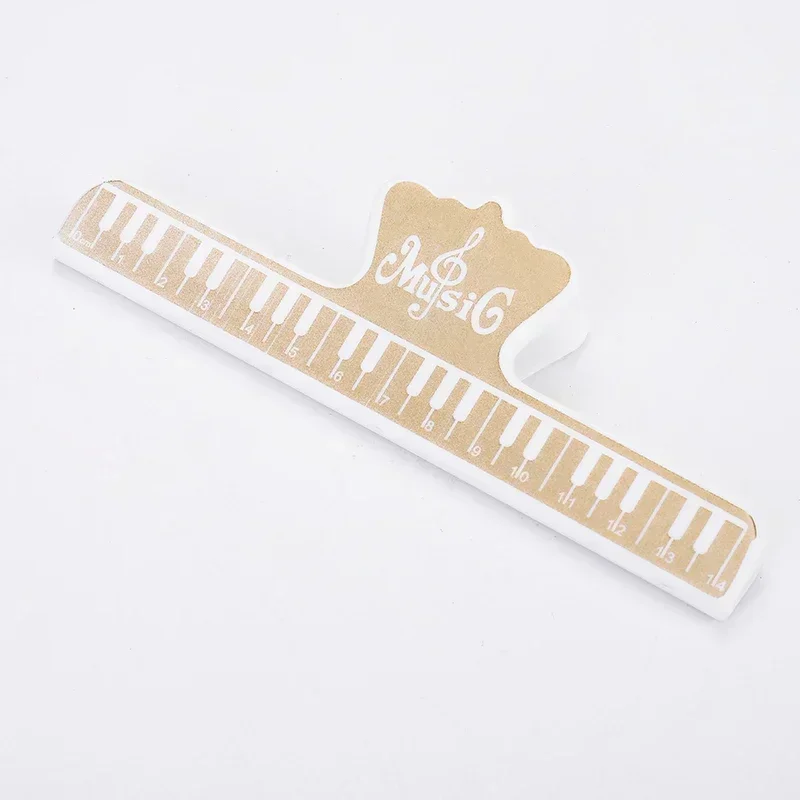 Holder Music Sheet Clip ABS 4x2x1cm For Guitar Magazines Newspapers Note Page Parts Piano Recipe Stands Duable