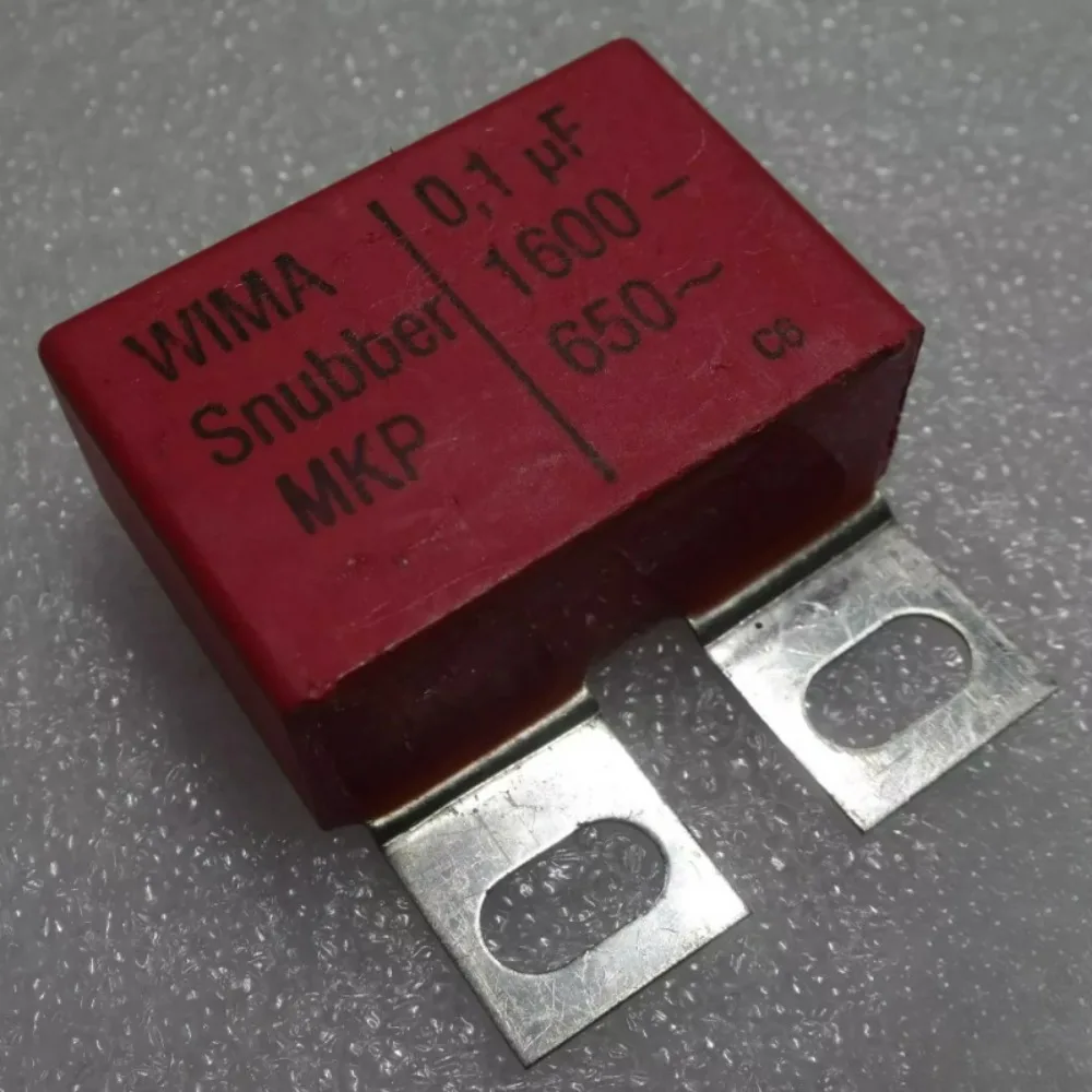 1pcs/lot Snubber MKP 0.1uF 1600V 100nF u1 104 Brand New 37.5mm Film Capacitor (Custom Pins)