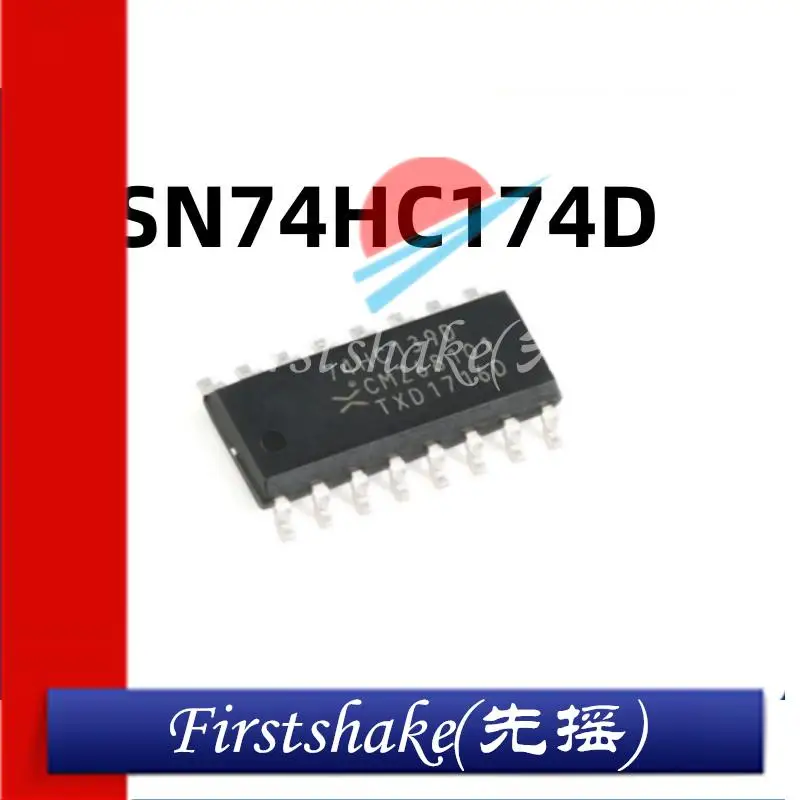 5Pcs New Original SN74HC174DR 74HC174D Silk Screen HC174 SOP16 Class D Trigger