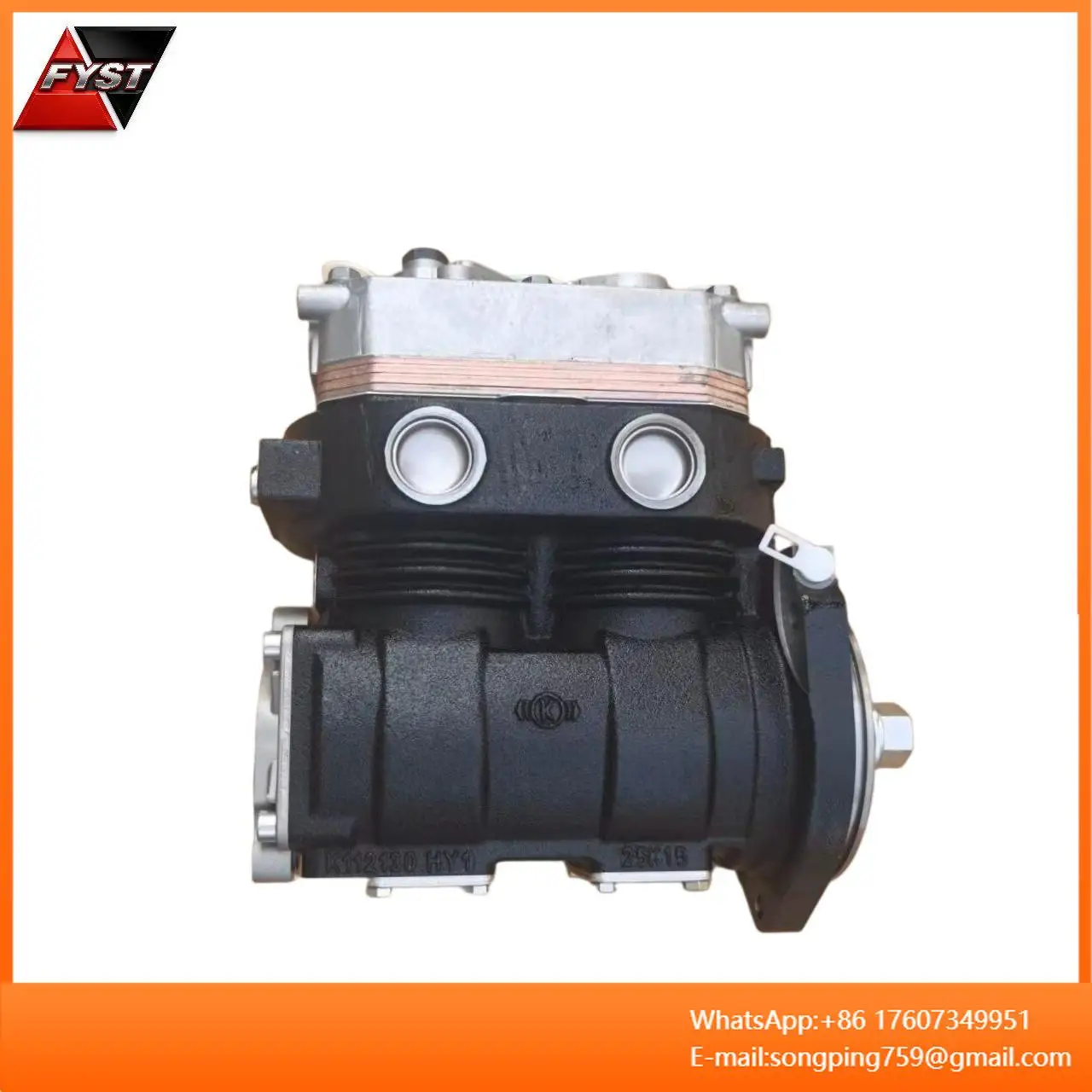 

New Air Compressor Accessories 1003744328 612600130651 for Weichai Engine WP10 WP12 Sinotruk Parts