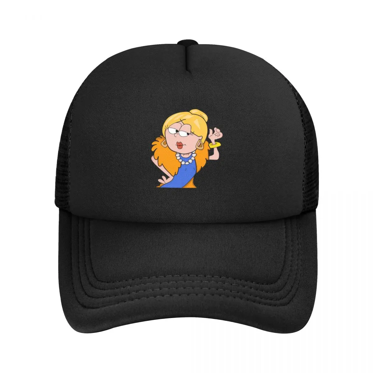 Lizzie Mcguire شبكة قبعات البيسبول Snapback قبعات البيسبول الموضة تنفس عادية Casquette في الهواء الطلق للرجال والنساء