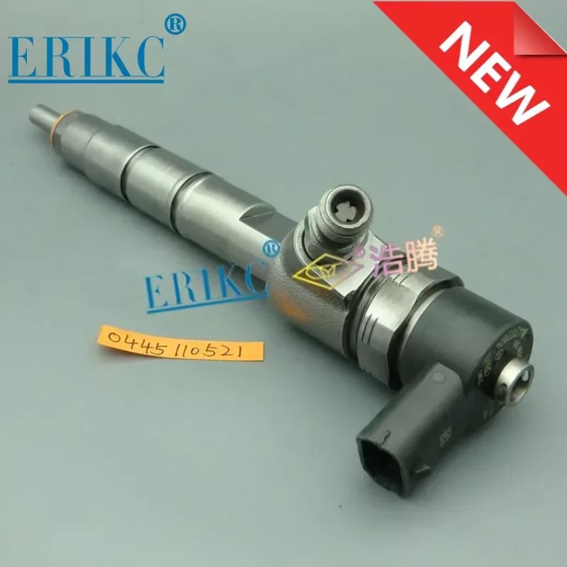 

ERIKC 0445110521 Common Rail Diesel Fuel Inyection for 0445 110 521 Original Injector Assy 0 445 110 521 for Kobelco JMC