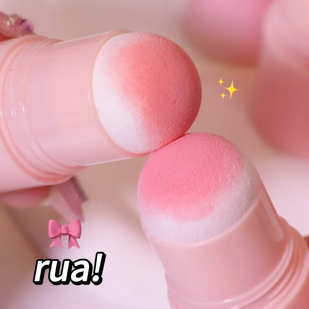 MUGE LEEN أحمر الخدود عصا طبيعية طويلة الأمد غير لامعة لون الخد مكياج الوجه الشبابي مظهر الرغبة النقية #6