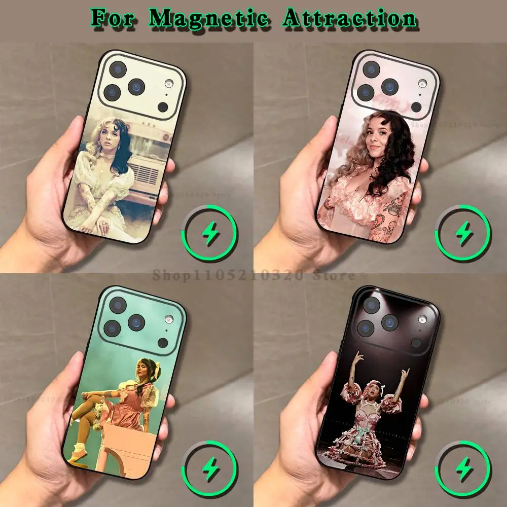

M-Melanie K12 Martinez Phone Case For iPhone 17,16,15,14,13,12,11,Pro,Max,Plus,E,Air,Mini Magnetic Magsafe Frosted Clear