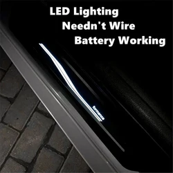 LED Door Sill Threshold Step Welcome Pedal For BMW 1 3 4 5 Series X1 X2 X3 X6 F16 X5 F30 F31 F48 F39 F10 F36 F20 M Performance