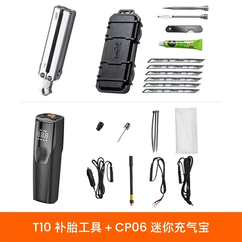 LOBOO Wireless Car Pump Air Compressor 22000RPM Portable Pump for Motorcycles Bicycle 35L/min Inflation Flow Rate Tire Repair