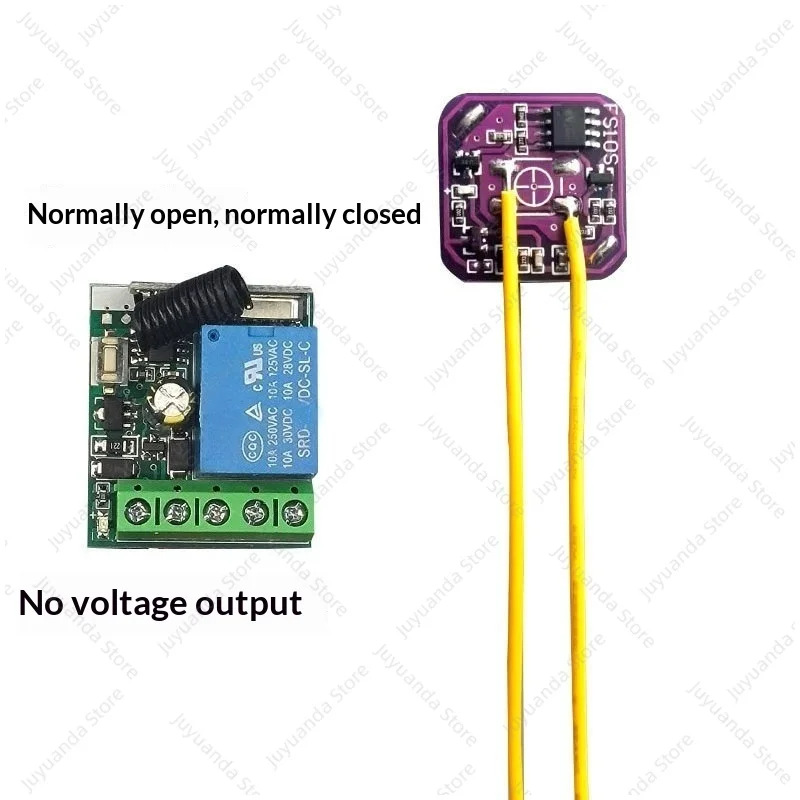 5V12V24V Wireless Synchronous Switch Remote Controller Remote Control Switch Power on And Work Limiter