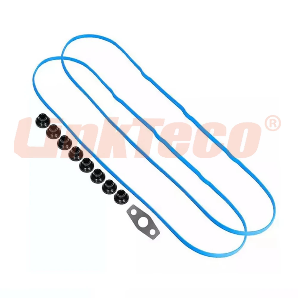 Engine Valve Cover Gasket Set Fit 4.8 5.3 5.7 6.0 6.2 T L For 99-19 GM CADILLAC CHEVROLET GMC PONTIAC SAAB BUICK HUMMER ISUZU