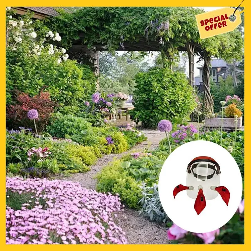 

Helmet Bird Feeder Portable Head-Worn Flower Bird Feeder Outdoor Head-Worn Bird Feeder Easy Install