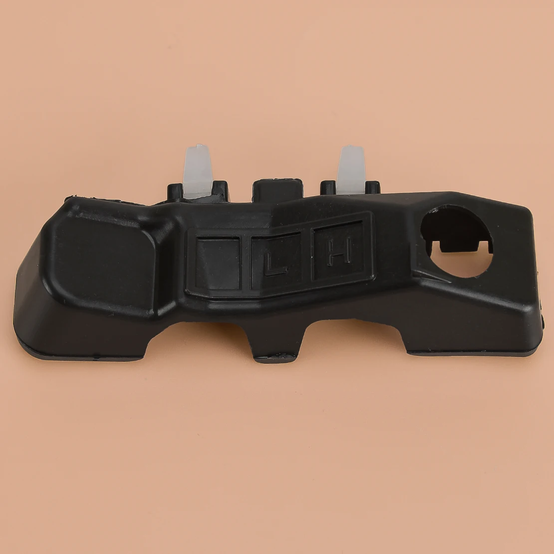 Car Front Left Bumper Bracket 865132V000 HY1032103 Fit For Hyundai Veloster 2012-2017 Black Plastic