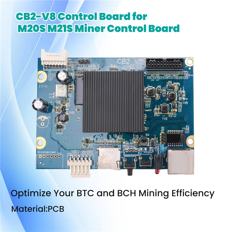 

Upgraded CB2-V8 Control Board For Whatsminer M20S M21S Miner Control Board