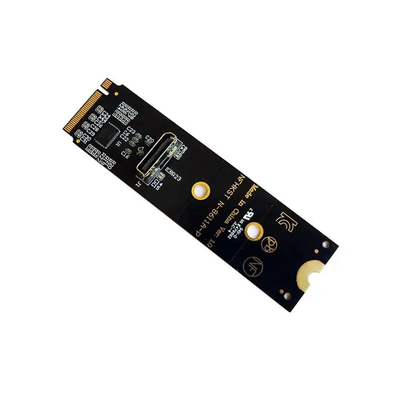 nvme-m2-to-oculink-sff8612-adapter-card-for-ssf-8611-to-sff-8639-cable-u2-u3-sff-8639-ssd-90-degree
