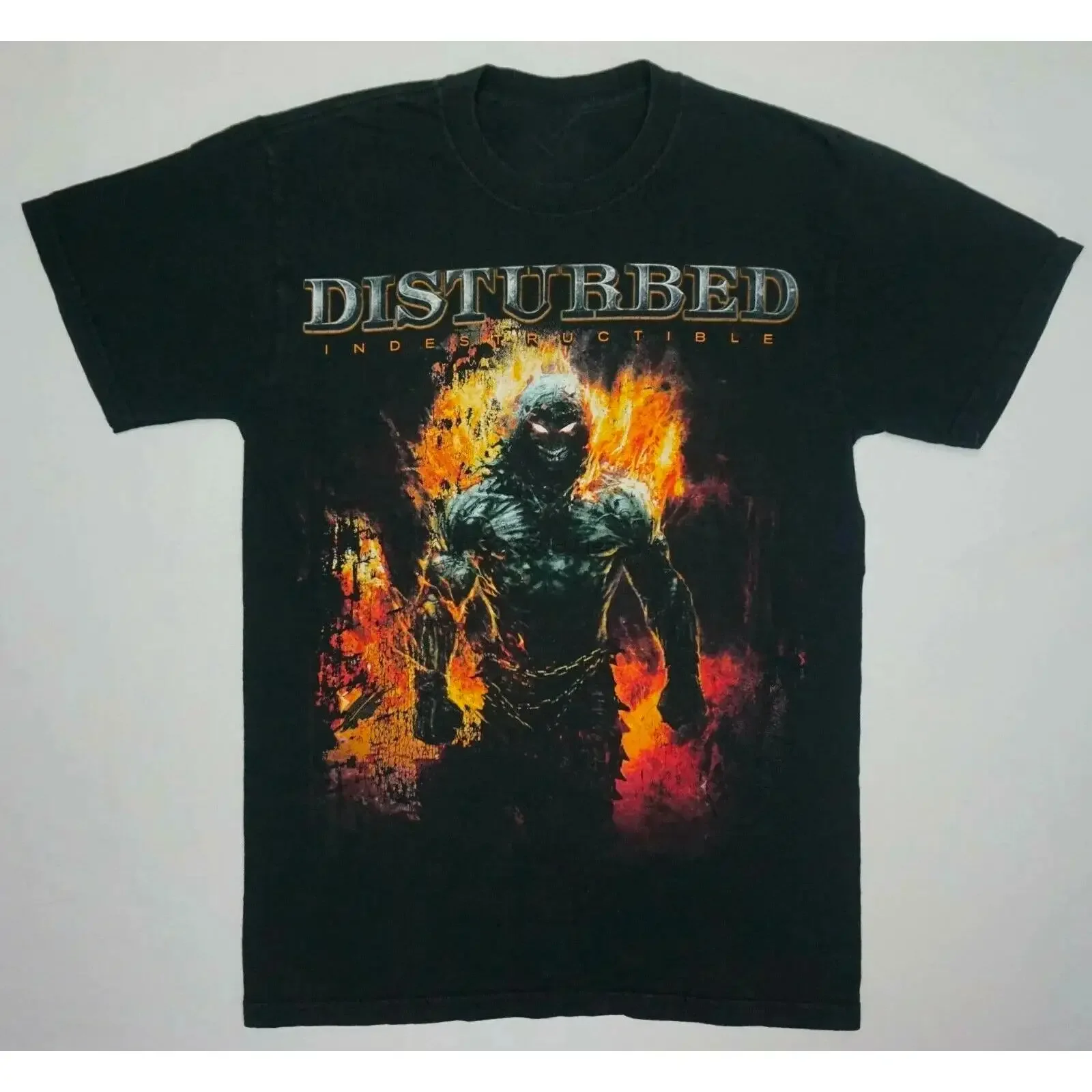 New Disturbed Indestructible For Fans S 5XL T Shirt vintage Washed Stylish Stretched fashion Soft homme streetwear Unisex