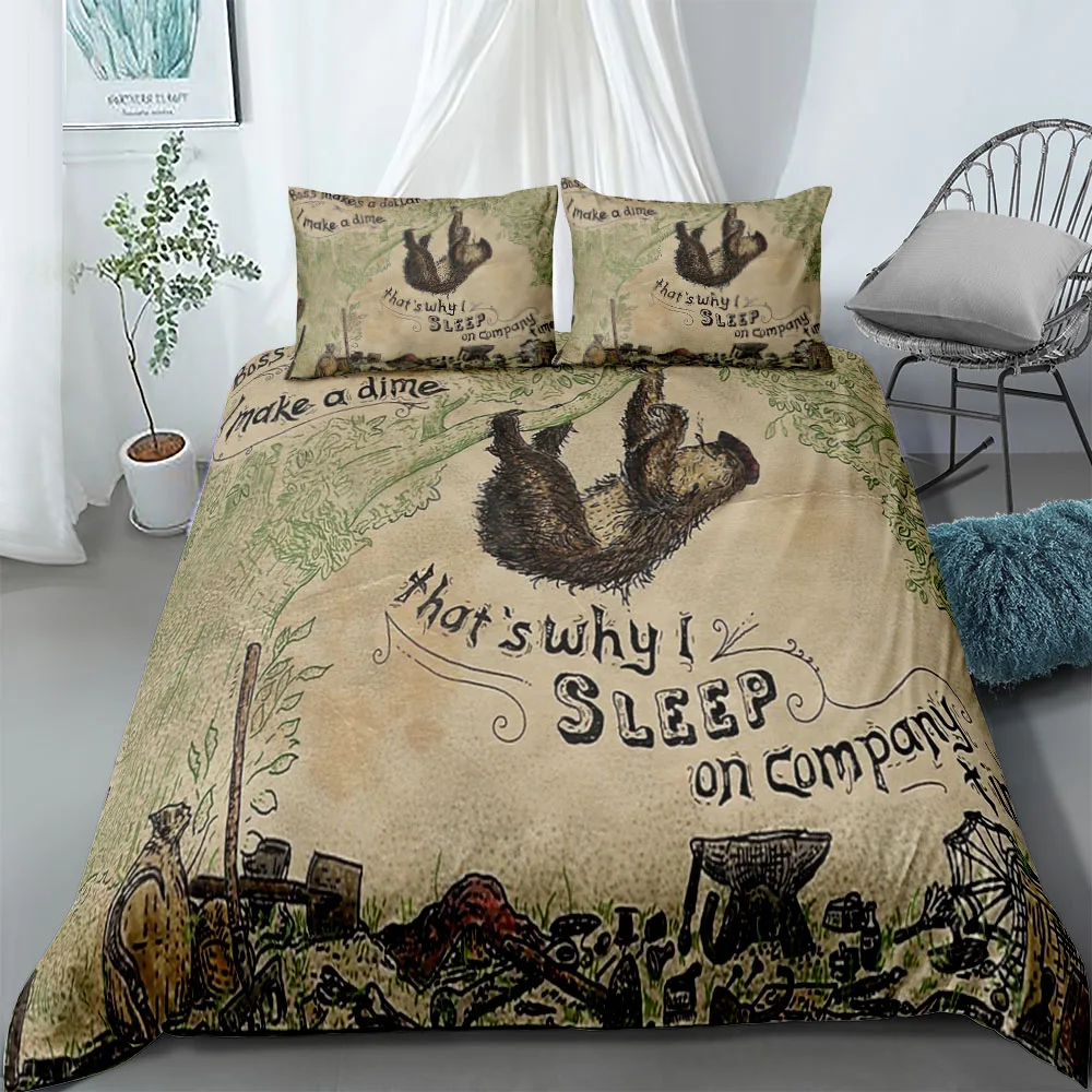 Boss Make A Dollar Duvet Cover Set UK Single Double Queen US Twin Full King Size pkm Bed Linen Set