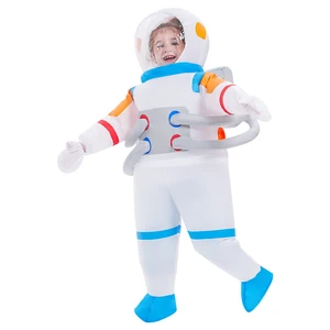 Alien Anime Astronaut Cosplay aufblasbare Kostüme, gruseliges Maskottchenkleid, lustiger reiner Anzug, Halloween -Party, Erwachsene und Kinder, ET 6 Hauptverkäufe des aufblasbaren Astronauten - №4